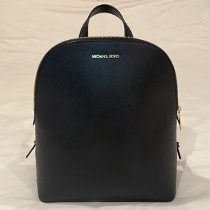 Black Michael Kors Cindy backpack purse